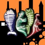 New Halloween Pet Cat Sound Toy Dinosaur Fishbone Relieving Boredom Molar Long Lasting - Image 8