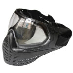 All Black Double Layer Elastic Band Paintball Protective Mask - Image 4
