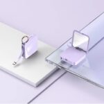 Mini Keychain Comes With Wire Diamond-encrusted Beauty Mirror Mobile Charging Bank - Image 6