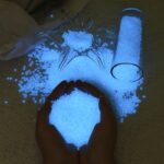 3-5mm Blue Luminous Sand Decoration Fish Tank Landscape Aquarium Fish Tank Sand - Image 2