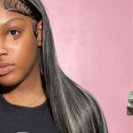 Piano Color Highlight P1bGrey Highlight Straight Wig Human Hair Wig - Image 4