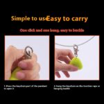 Silicone Triangle Pendant Light-emitting Pendant Pet Supplies Ornaments - Image 2