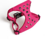 Adjustable Dog Camisole Stylish Studded Leather Leash - Image 4