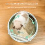Anti-splash Semi Closed Litter Box - Image 2