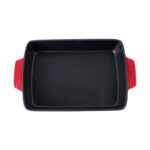 Cast Iron Uncoated Binaural Rectangle Fry Pan - Image 2