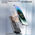 Magnetic Power Bank Three-in-one Removable Folding With Bracket