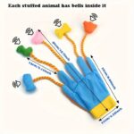Plush Toy For Pets Magic Glove With Integrated Bell Interactive Supplies For Cats Trailer - Image 3