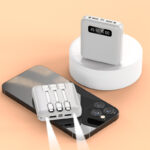 Detachable Self-contained Power Bank Mini Mirror - Image 5