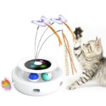 Funny Cat Game Turntable Self-Hi Pet Electric Cat Toy - Image 2