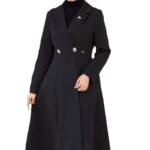 Elegant Mid-length Robe Trench Coat - Image 5