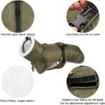 Pet Autumn And Winter Clothes Thick Warm Waterproof Cold-proof Cotton Coat Pet Clothing Dog Clothes - Image 3