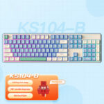 Red Dragon Three-model Mechanical Keyboard - Image 9