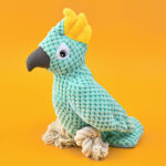 Pet Plush Sounding Bird Toy - Image 2