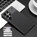 Spring Fastener Magnetic Suction Aluminum Alloy Heat Dissipation S24ultra Phone Case - Image 7