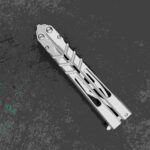 Outdoor Fancy Swinging Knife Camping Folding Knife Cold Weapon Travel Fruit Knife - Image 9