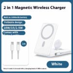 Compact And Portable Ultra-thin Wireless Watch Two-in-one Magnetic Power Bank - Image 5