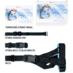 Pet Dog Mouth Cover More Sizes Muzzles Seam Dog Mouth Cover Breathable Anti-bark - Image 3