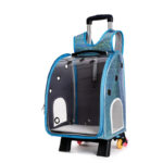 Pet Trolley Transparent Folding Shoulder Small Dog Diaper Bag - Image 7