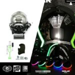 Sci-fi Mask Cyberpunk Future Mask KEDLAR DIODE Glow DIY Edition - Image 5