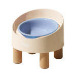 Cat Ceramic Food Basin High Foot Oblique Mouth Neck Protection Bowl Anti-tumble - Image 7