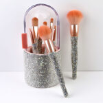 High-end 8 Barrels Of Diamond-encrusted Makeup Brush Set - Image 2