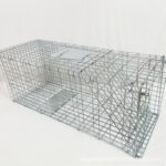Fully Automatic Cat-trap Cage Foldable Pedal Galvanized Cat Cage Love Rescue Cage - Image 6