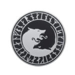 Viking Wolf Patch Cloth Sticker Wolf Head Armband Velcro Backpack Stickers Chapter - Image 8