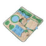Snuffle Mat for Dogs, Nosework Feeding Blanket Sniffing Pad for Interactive Games, Foraging Puzzle Enrichment Toys for Large Small Medium Pets - Image 4