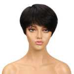 European Beauty Black Fashion Bob Head - Image 4