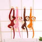 Plush Toy Long Arm Hanging Monkey Curtain Home Decoration