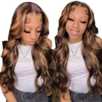 Lace Big Wave Long Curly Wig Head Cover - Image 5