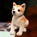 Simulation Dog Plush Toy Akita Doll - Image 7