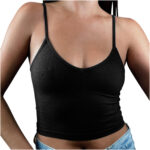 Solid Color Sleeveless Sports Vest Women - Image 7