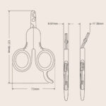 Pet Nail Clippers Professional Claw Trimmer Bended Scissor Special For Cats Kittens Dogs Puppies Small Animals - Image 2