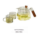 Household High Temperature Resistant Glass Teapot Set - Image 7