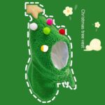 New Year's Antler Christmas Tree Pet Cat Ornaments - Image 4