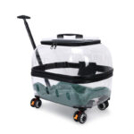 Cat Bag Pet Trolley Bag Go Out Dog Transparent - Image 10