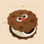 Nest Shaped Like A Sandwich Cookie For Cat Closed House For Sleeping Cold Proof For Autumn And Winter - Image 2