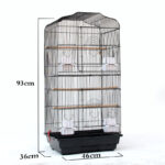 Portable Pet Display Wire Bird Parrot Cage - Image 4