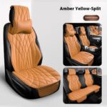 Car Universal Leather Semi-surrounded High-end Five-seat Seat Cover - Image 5
