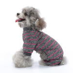 Summer Dog Clothes Striped Home Pajamas Thin - Image 7