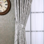 Solid Color Simple Modern Light Luxury Living Room Chenille Blackout Curtains - Image 6