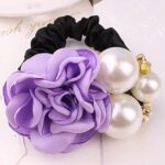 Handmade Camellia Tie Hair Tie Headdress - Image 7