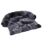 Calming Dog Bed Fluffy Plush Dog Mat For Furniture Protector With Zipper Removable Washable Cover For Large Medium Dogs And Cats - Image 2