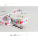Color Heat Transfer Craft Ribbon Balloon Color Cake Packaging Gift Ribbon - Image 3