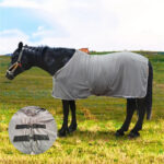 Winter Soft And Thickened Mosquito And Insect Protection Warm Horsecloth - Image 2