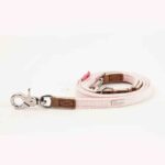 Pet Dog Hand Holding Rope Cute Bow Collar Tone - Image 3