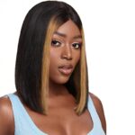 Women's Fashion Personalized Lace Straight Wig - Image 5