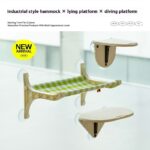 Cat Hammock Window Sucker Hanging Balcony Glass Swing - Image 9