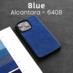 Supercar Interior Luxury Suede Leather Phone Cove - Image 4